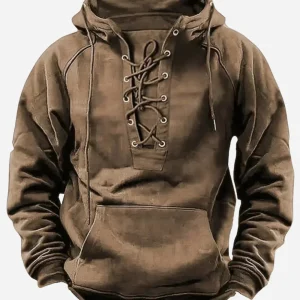 Lucas – Sweat à Capuche Rétro pour Homme, Style Distinctif & Conception Durable