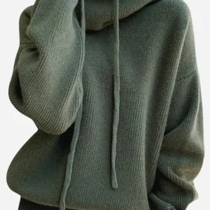 Charlotte | Pull Femme à Col Montant – Style Élégant et Confortable