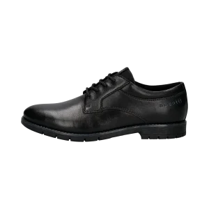 Leder Schnürer schwarz