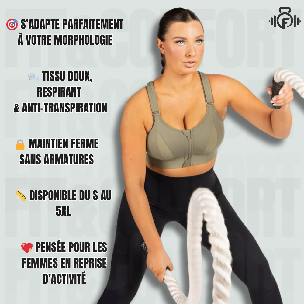 Brassière ajustable – Confort et maintien pour femmes actives – Image 3