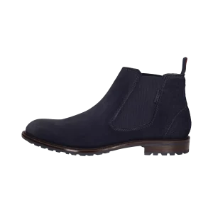 Leder Chelsea dunkelblau