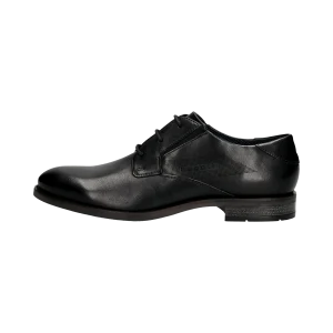 Leder Business Schnürer schwarz