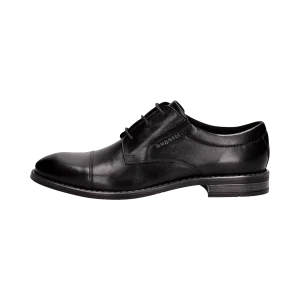 Leder Business Schnürer schwarz