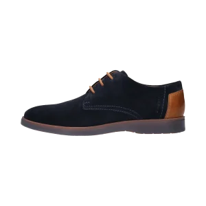 Leder Sneaker dunkelblau