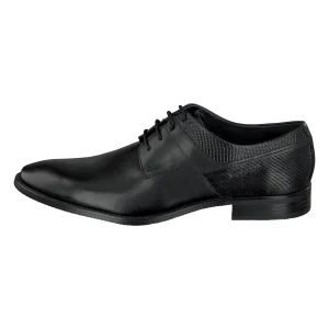 Leder Business Schnürer schwarz