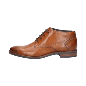 Leder Stiefel cognac
