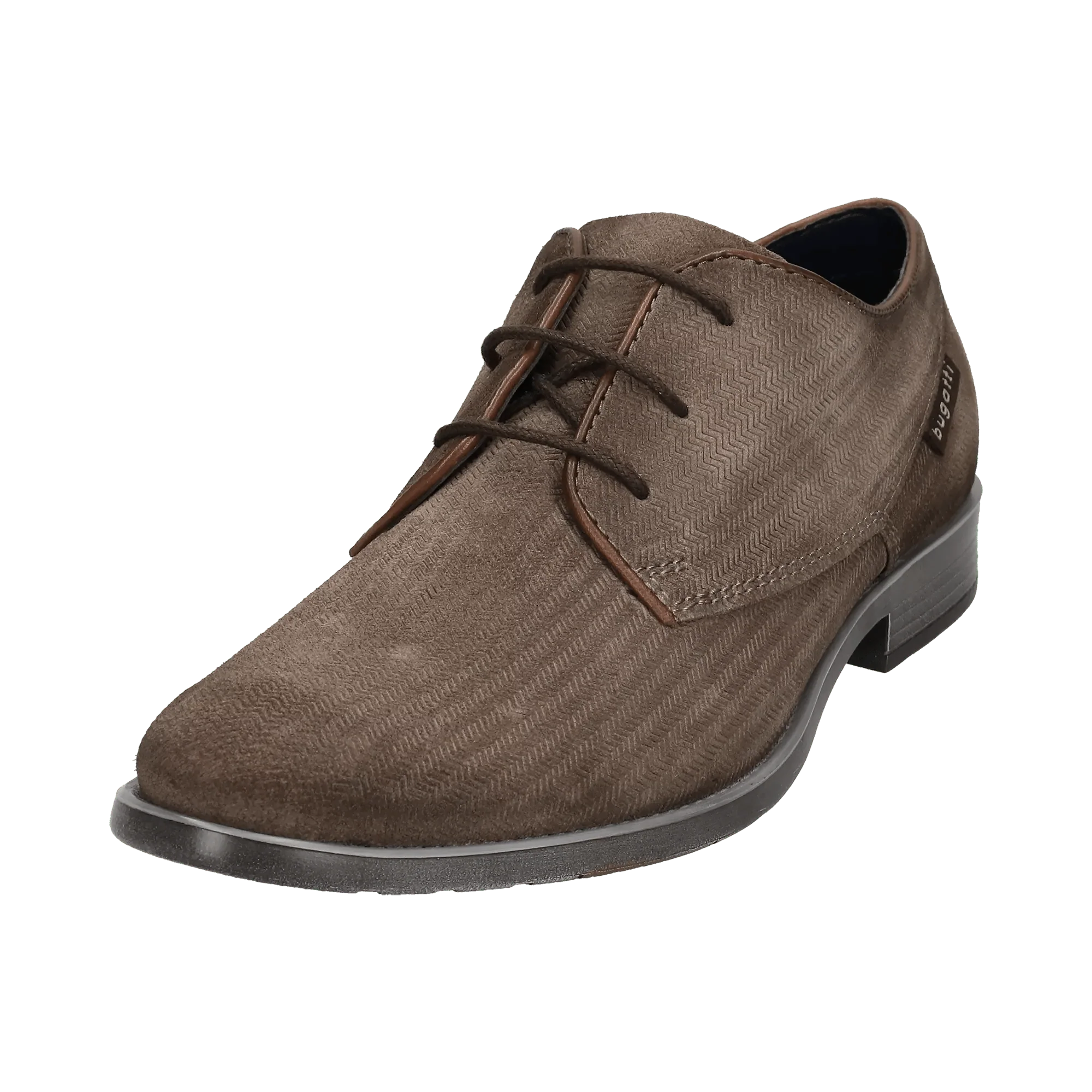 Leder Business Schnürer taupe – Image 2