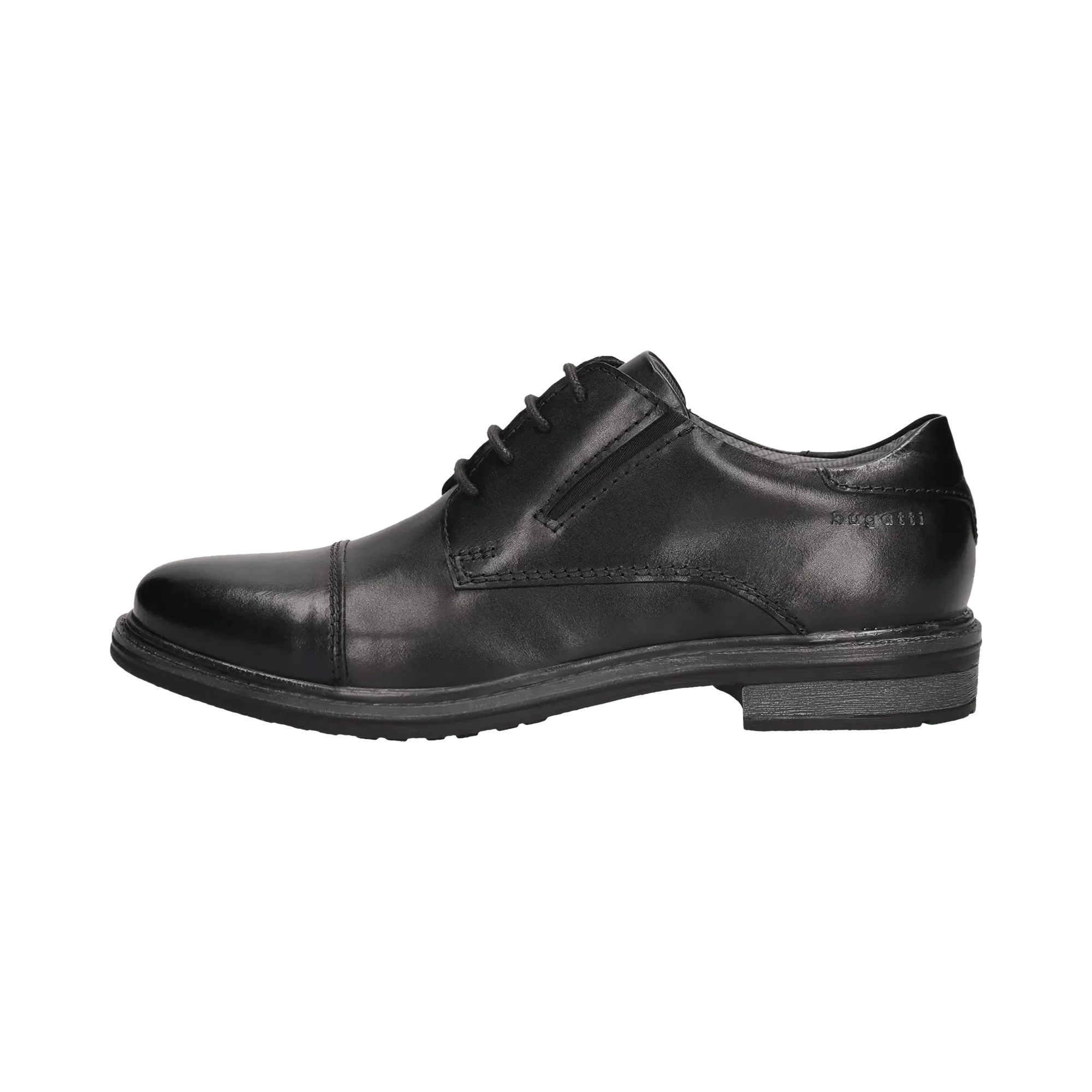 Leder Business Schnürer schwarz