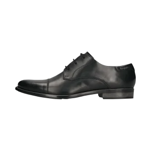 Leder Business Schnürer schwarz