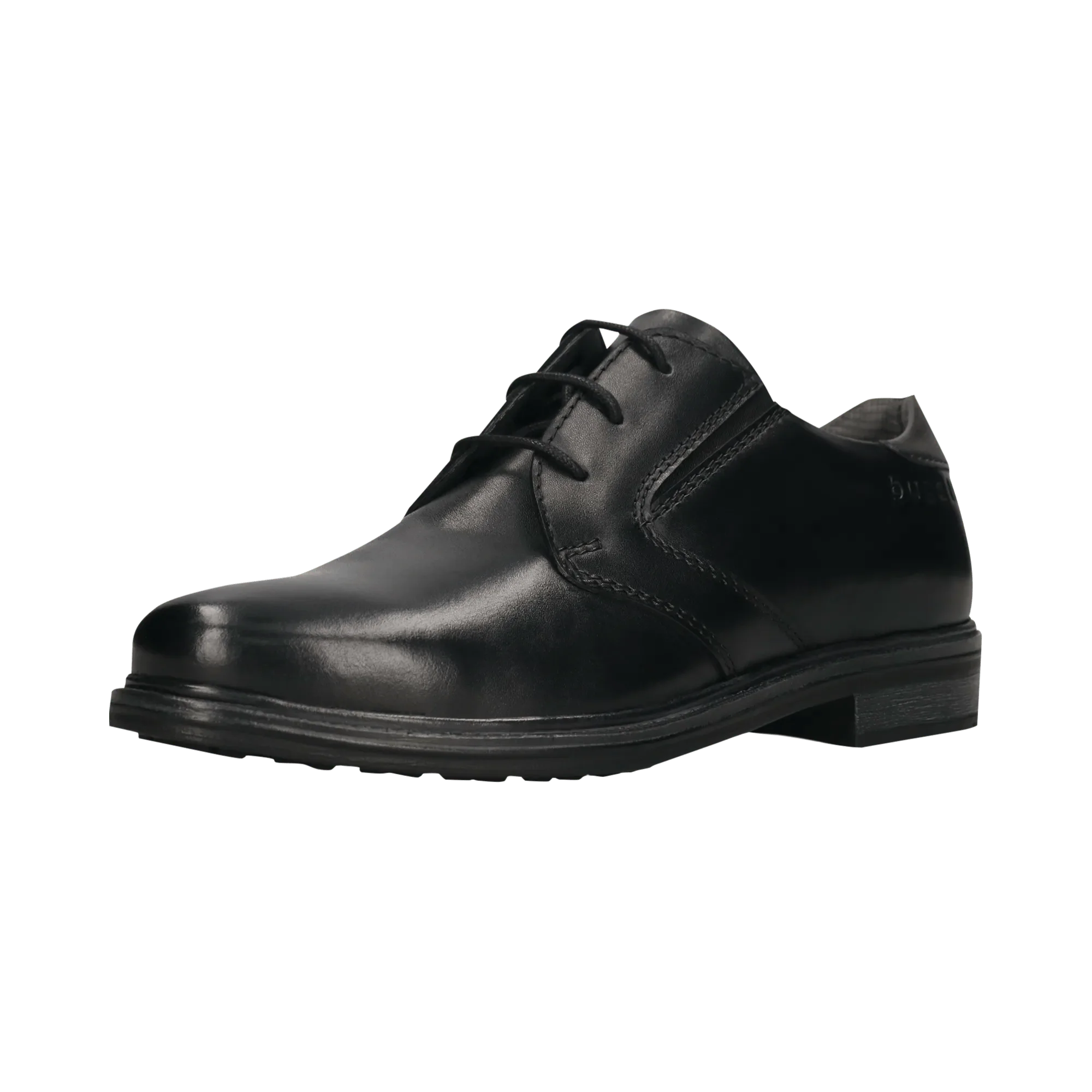 Leder Business Schnürer schwarz – Image 2