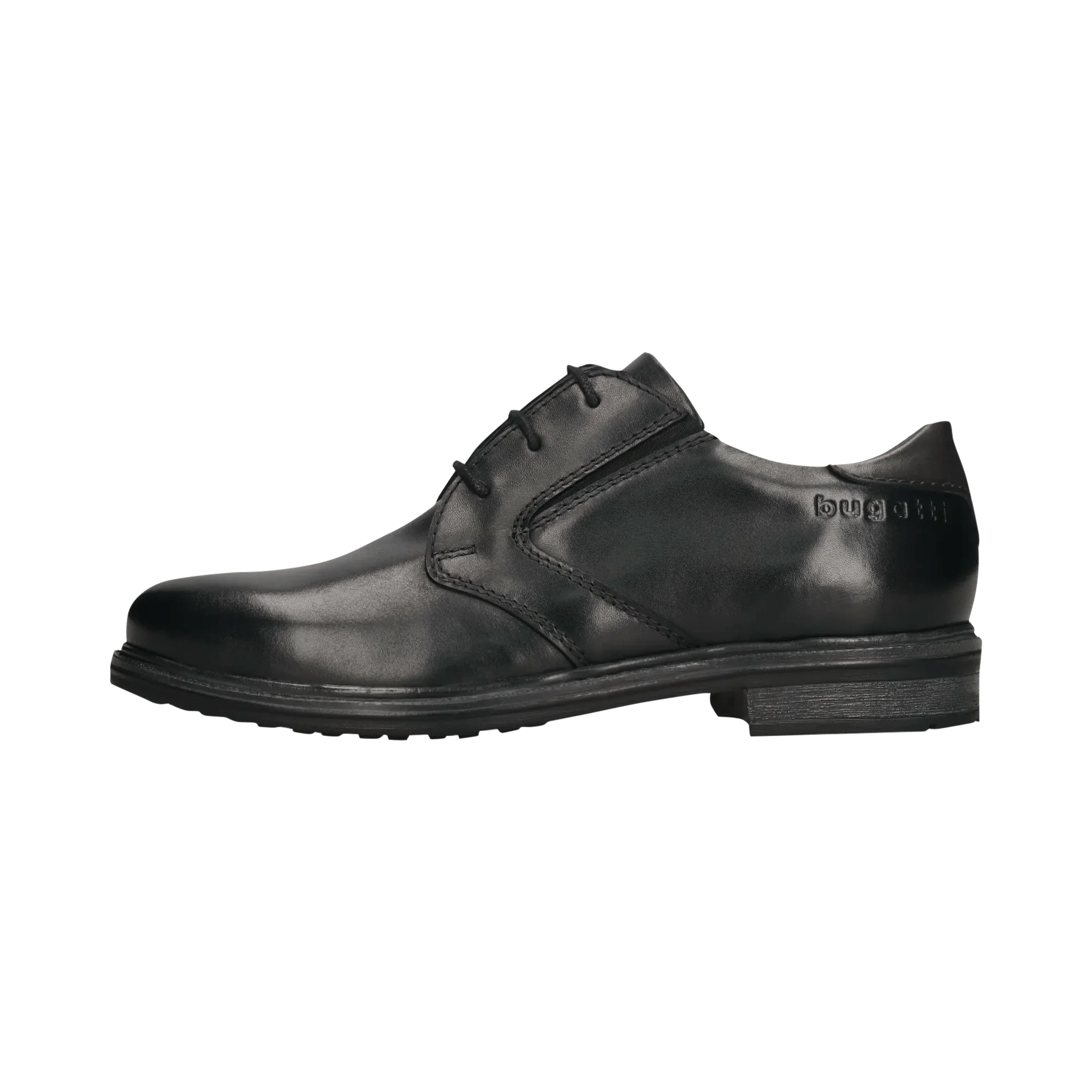 Leder Business Schnürer schwarz