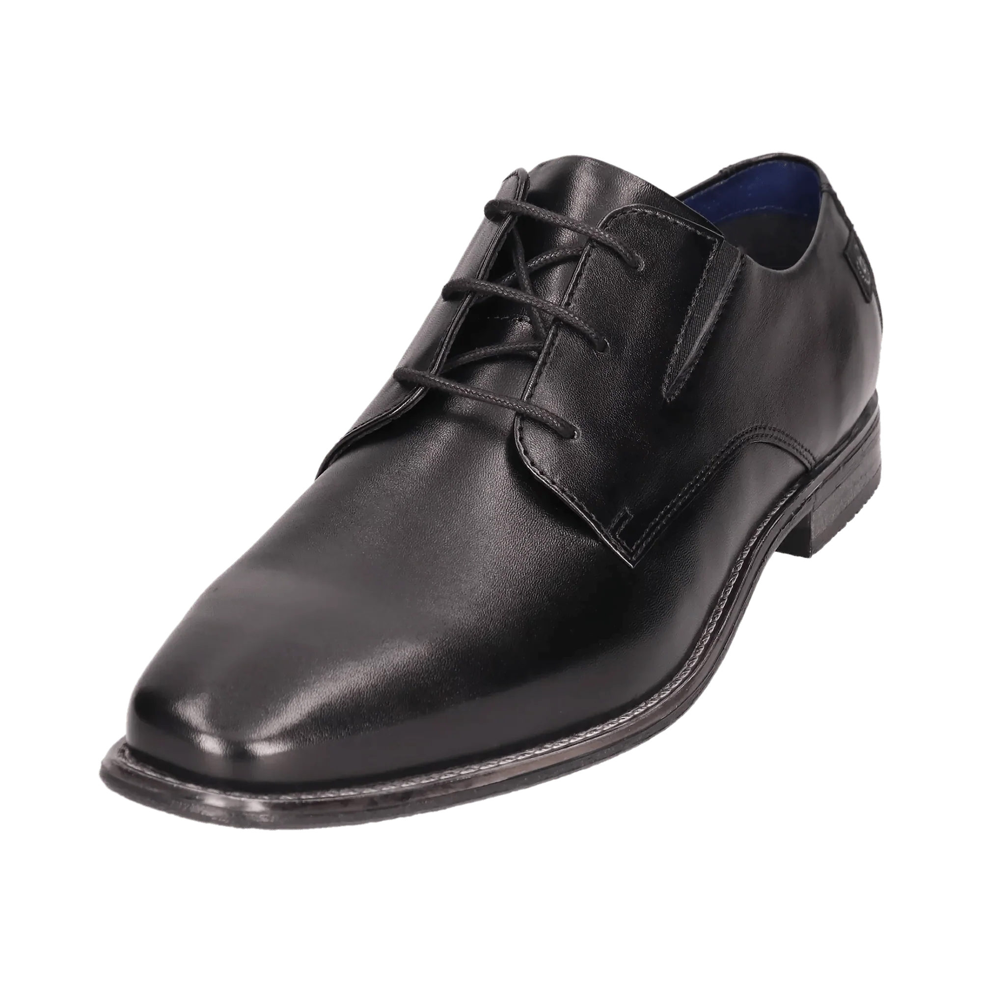 Leder Business Schnürer schwarz – Image 2