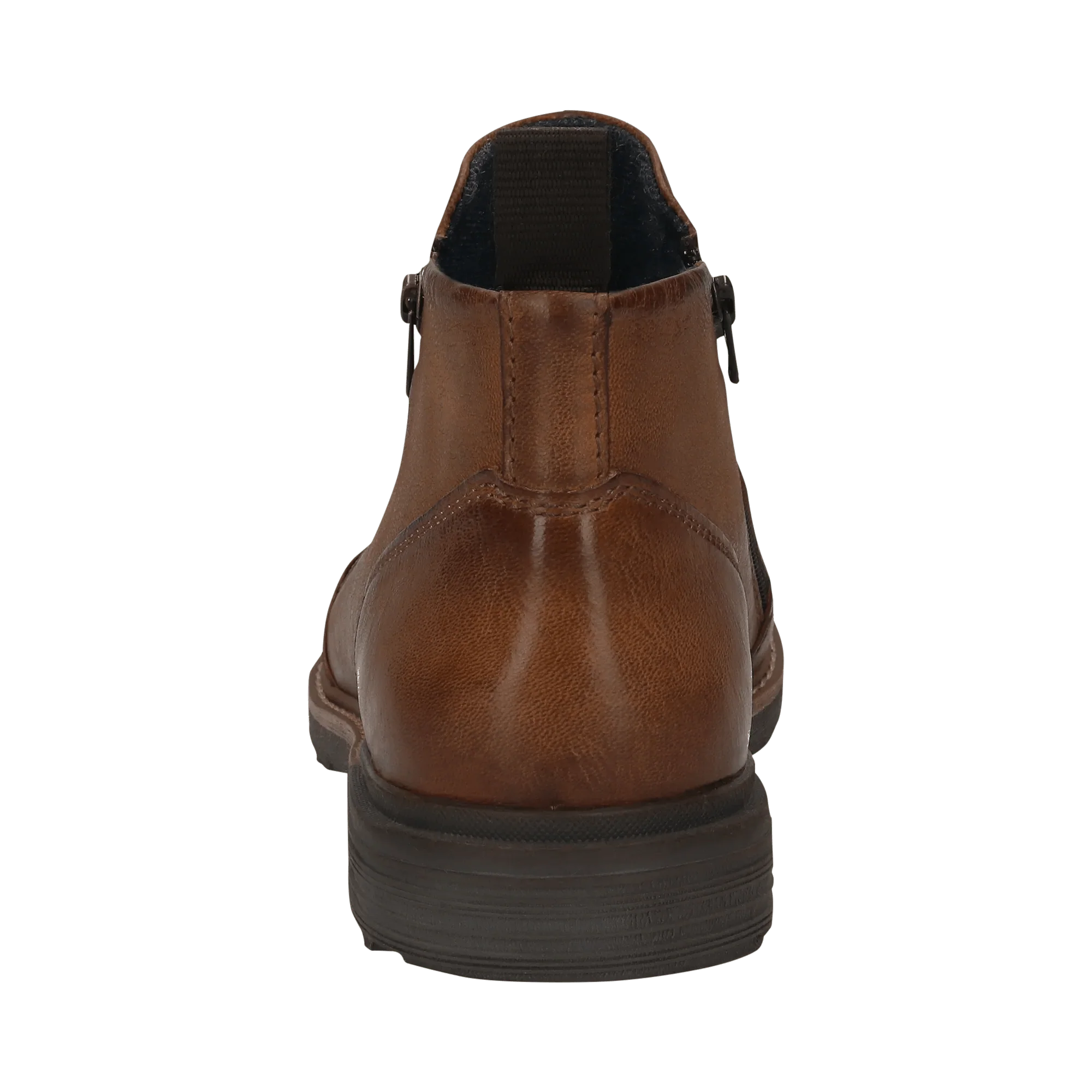 Leder Stiefel cognac – Image 3