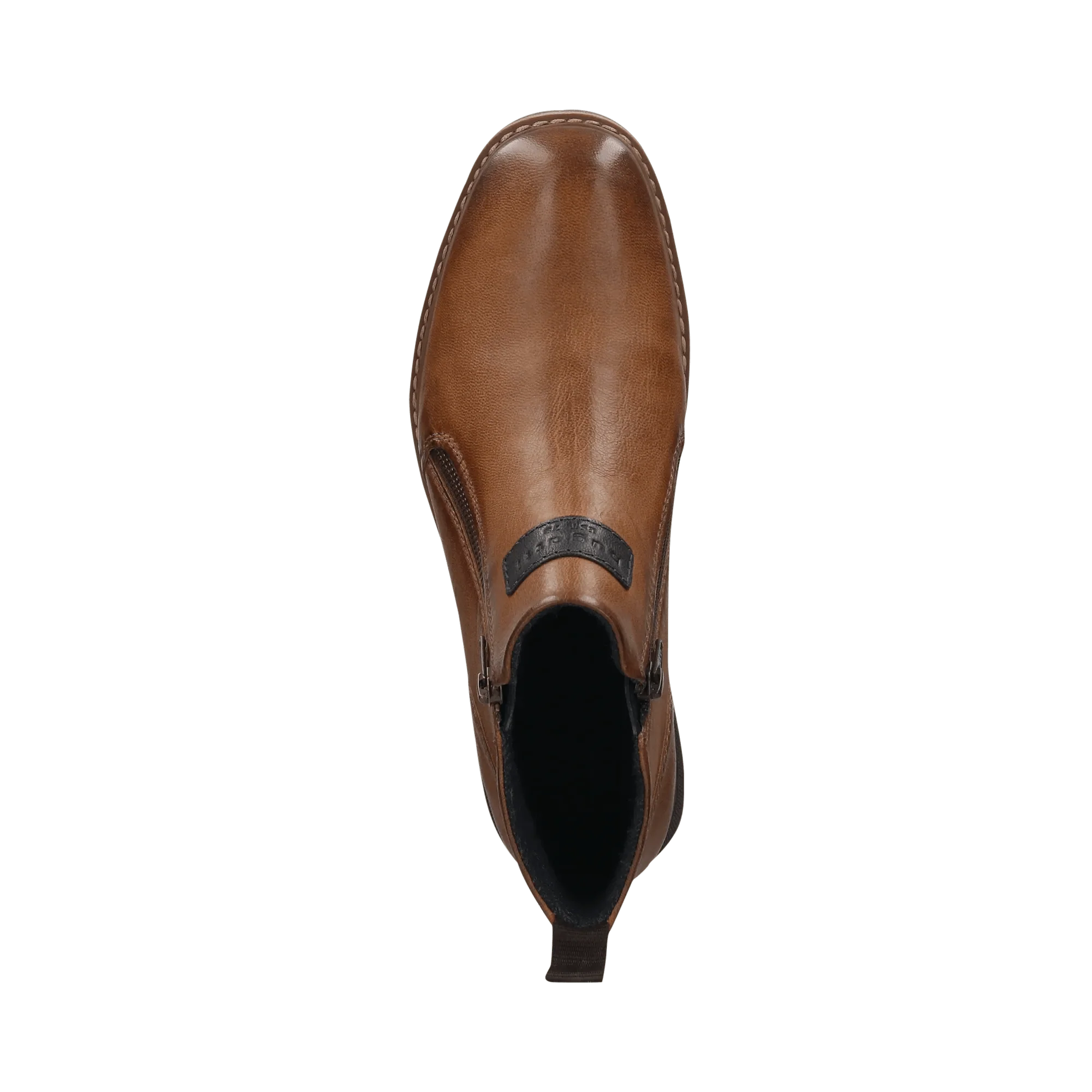 Leder Stiefel cognac – Image 6