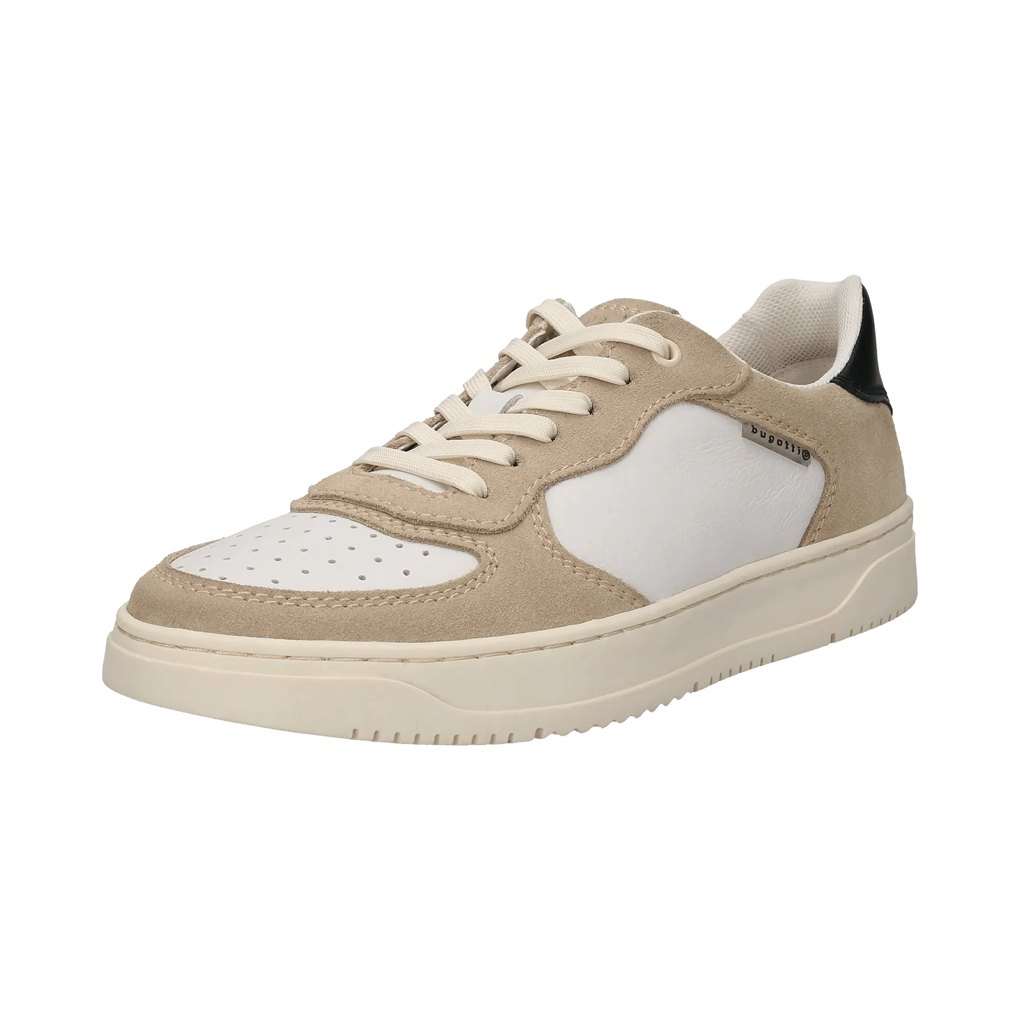 Leder Schnürer beige – Image 2