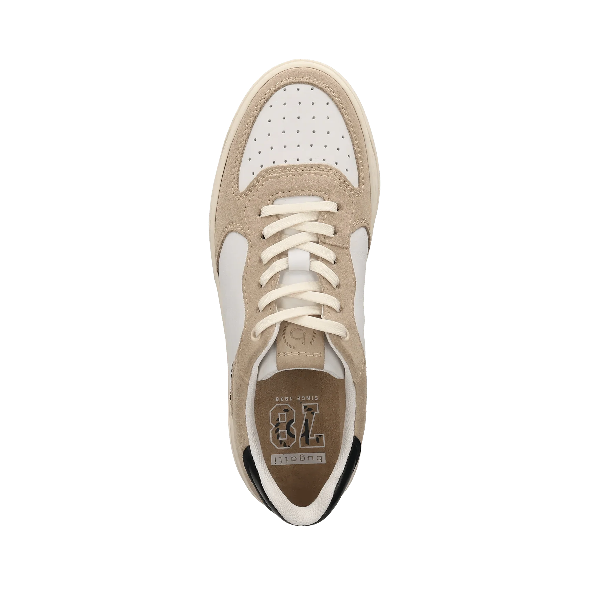 Leder Schnürer beige – Image 6