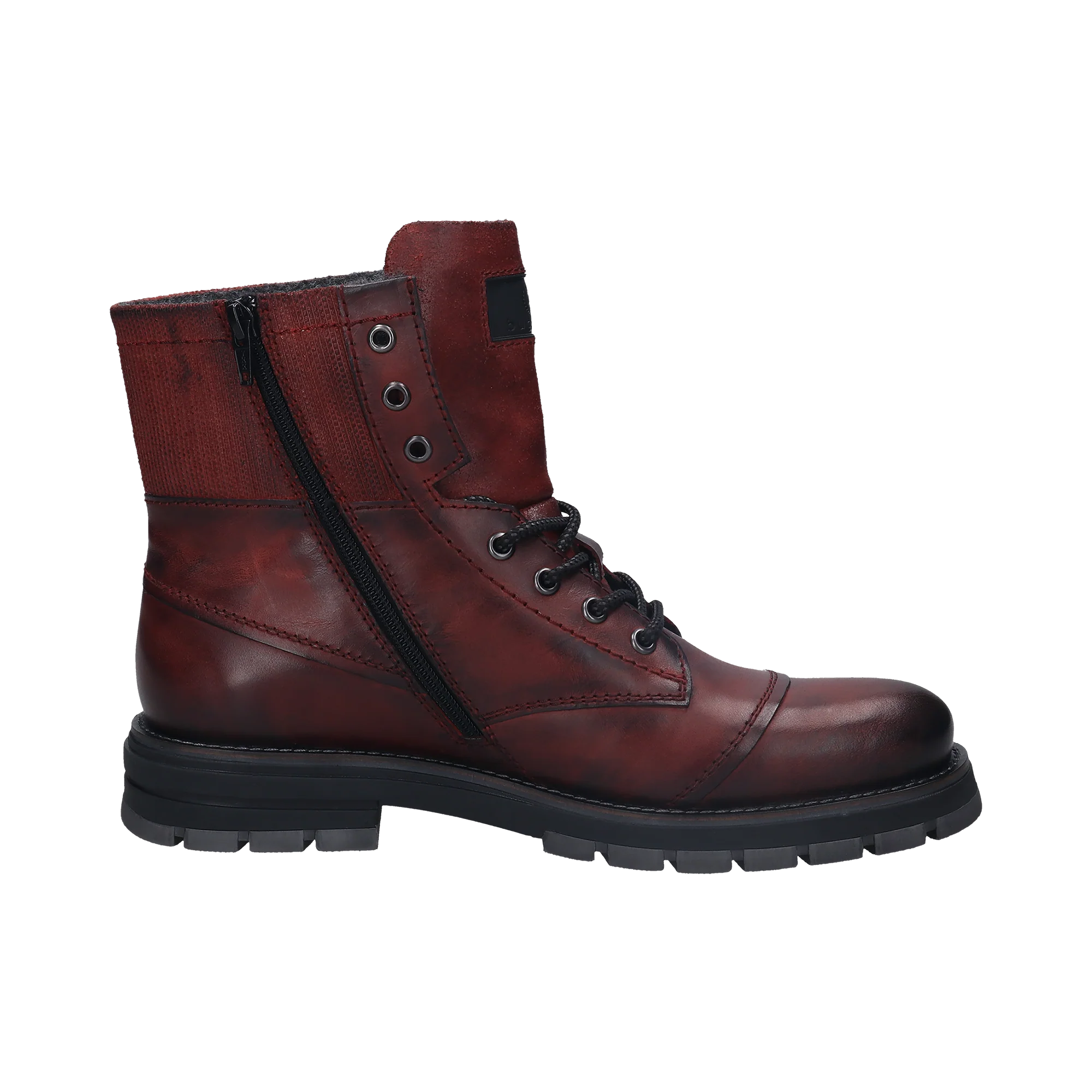 Stiefel dunkelrot – Image 4