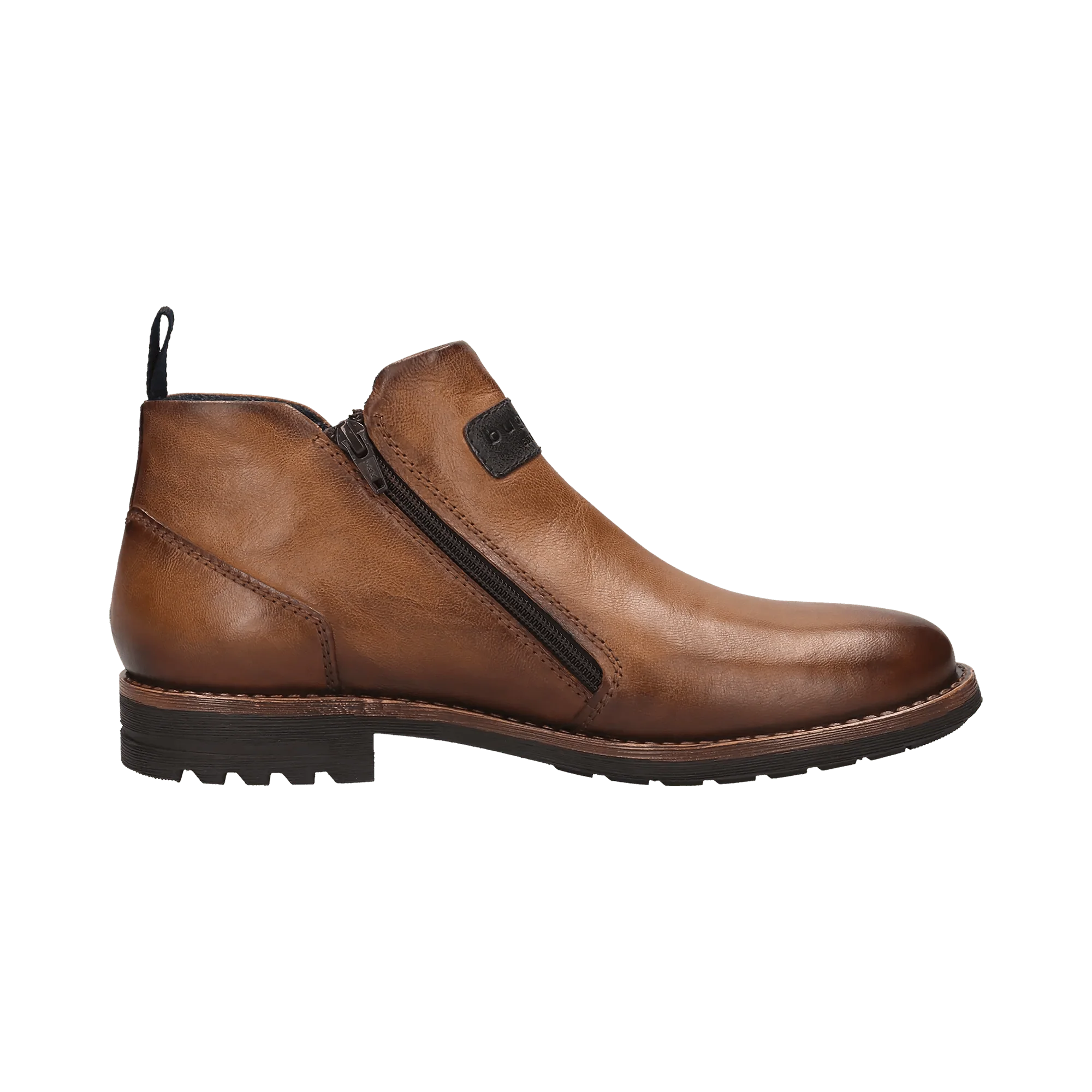 Leder Stiefel cognac – Image 4