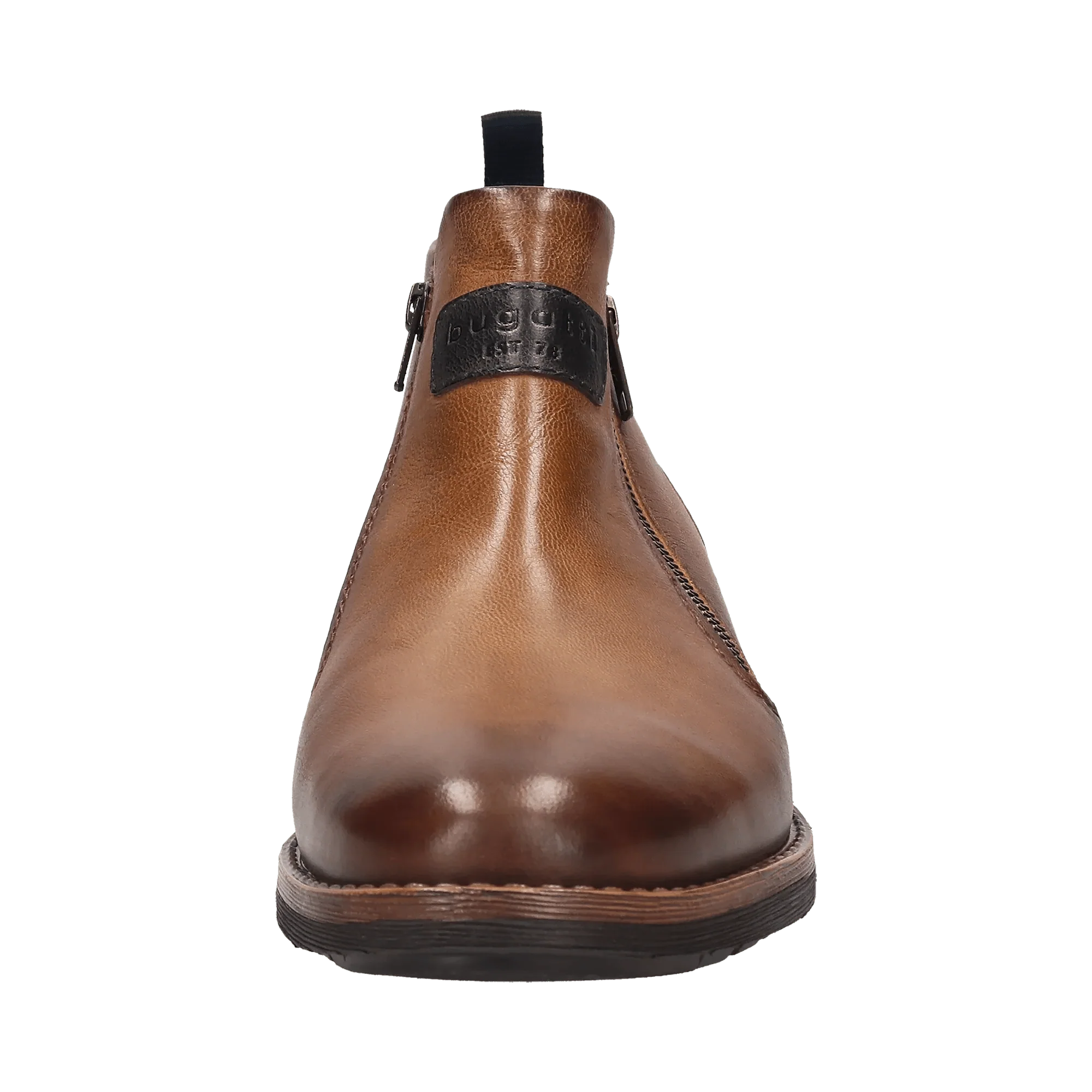 Leder Stiefel cognac – Image 5