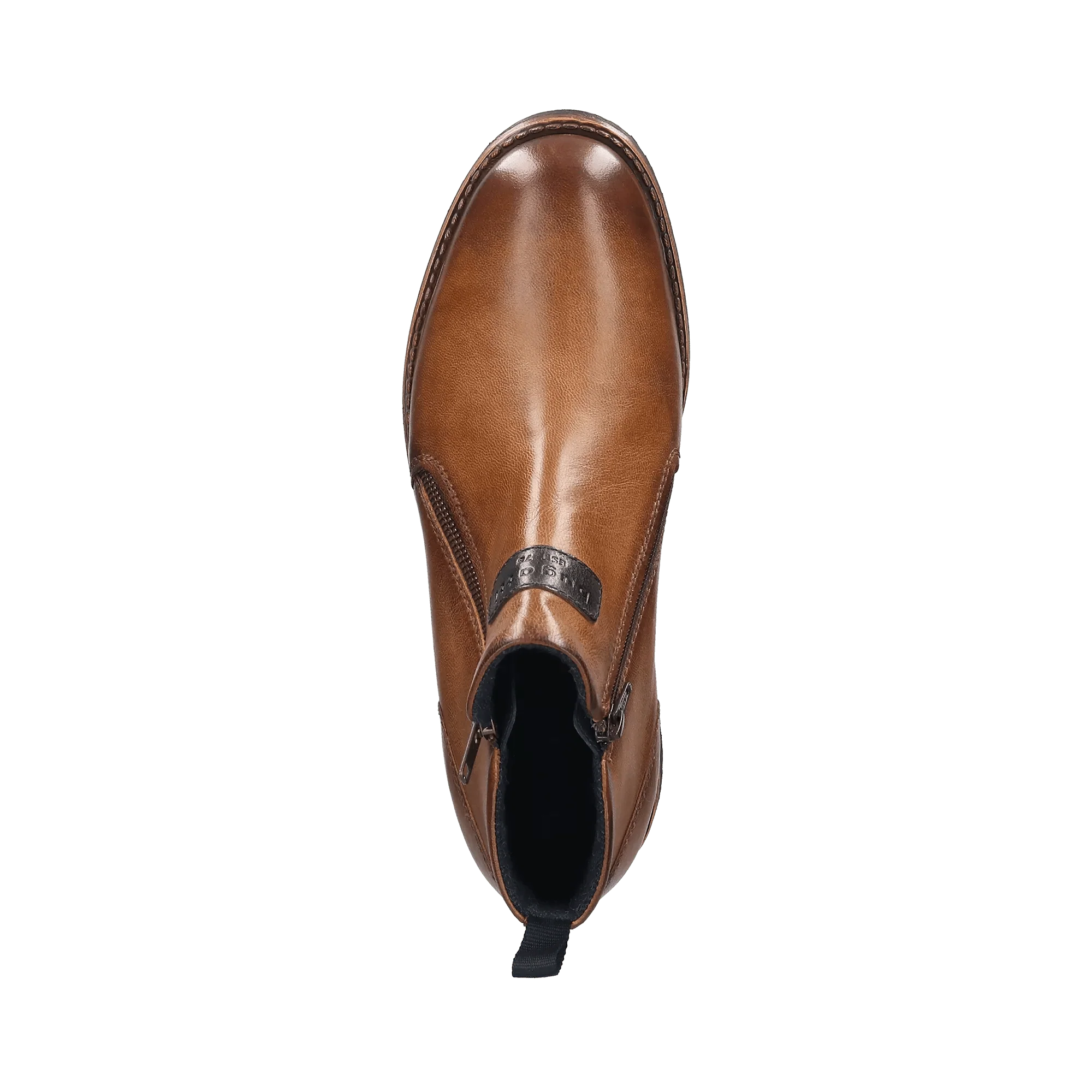 Leder Stiefel cognac – Image 6