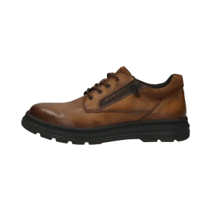 Leder Schnürer cognac