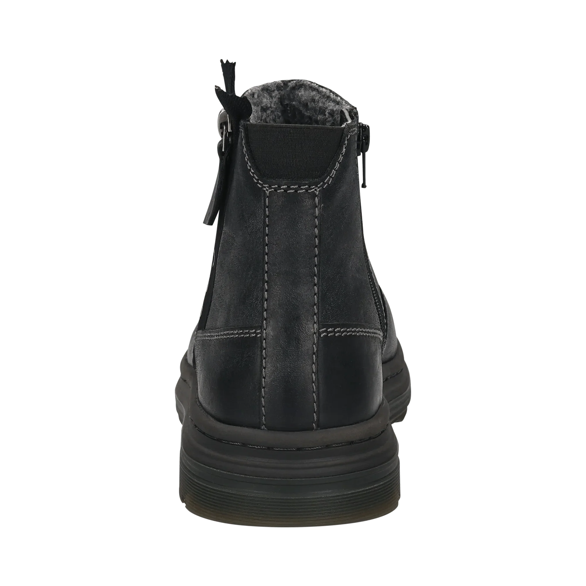 Leder Stiefel schwarz – Image 3