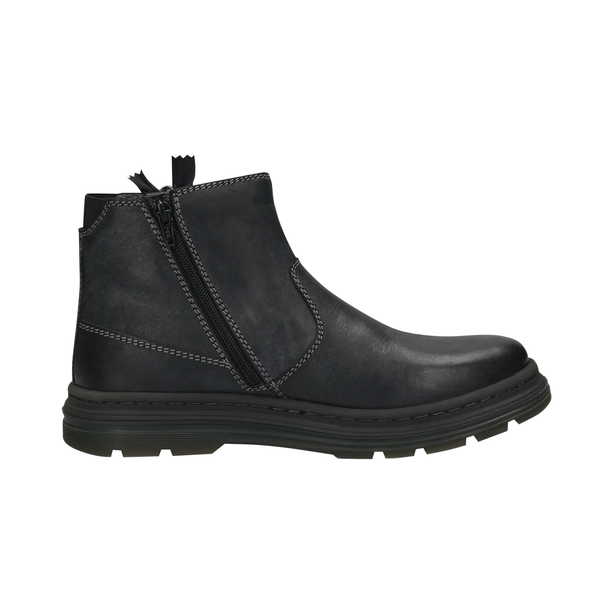 Leder Stiefel schwarz – Image 4