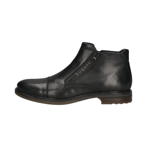 Leder Stiefel schwarz