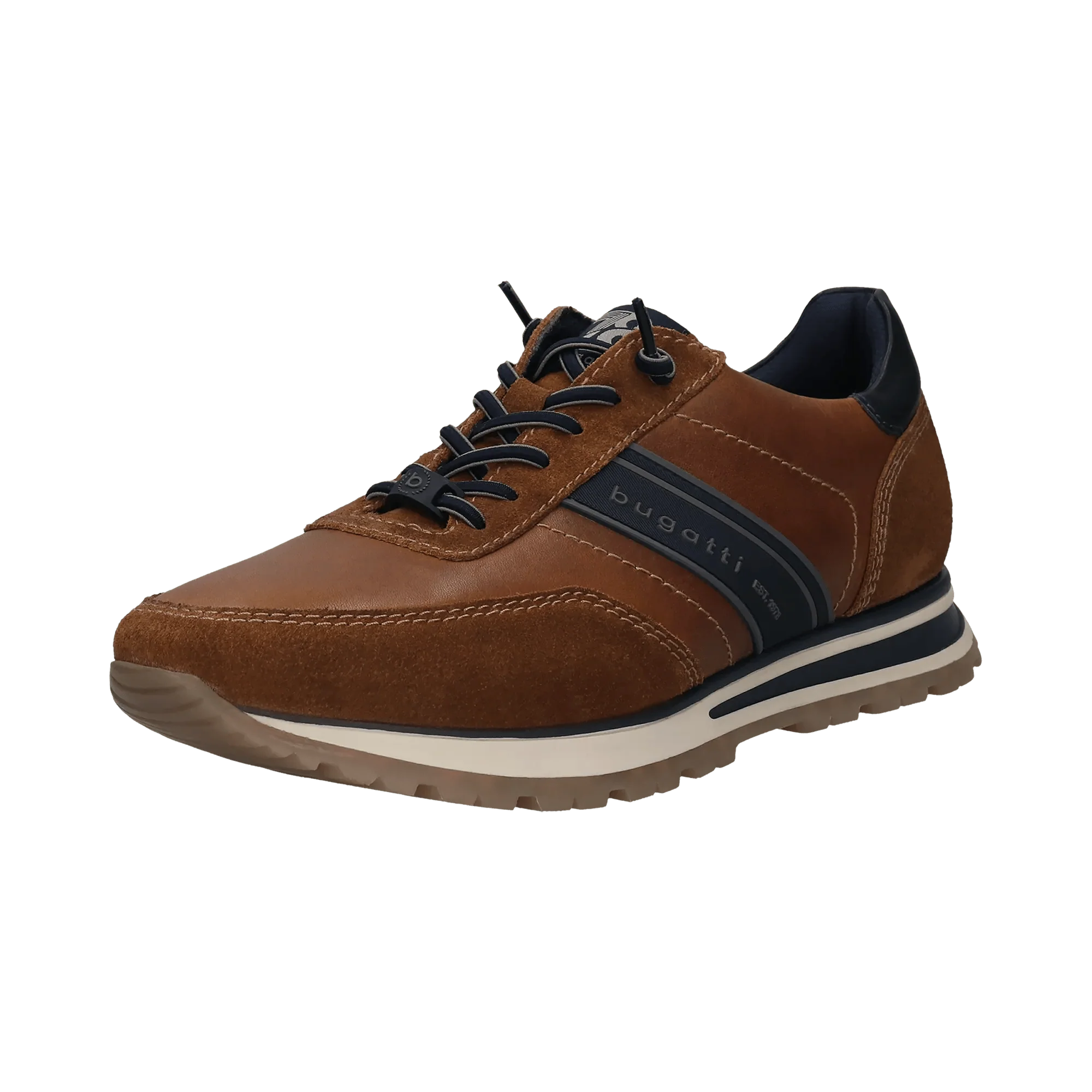 Leder Sneaker cognac – Image 2