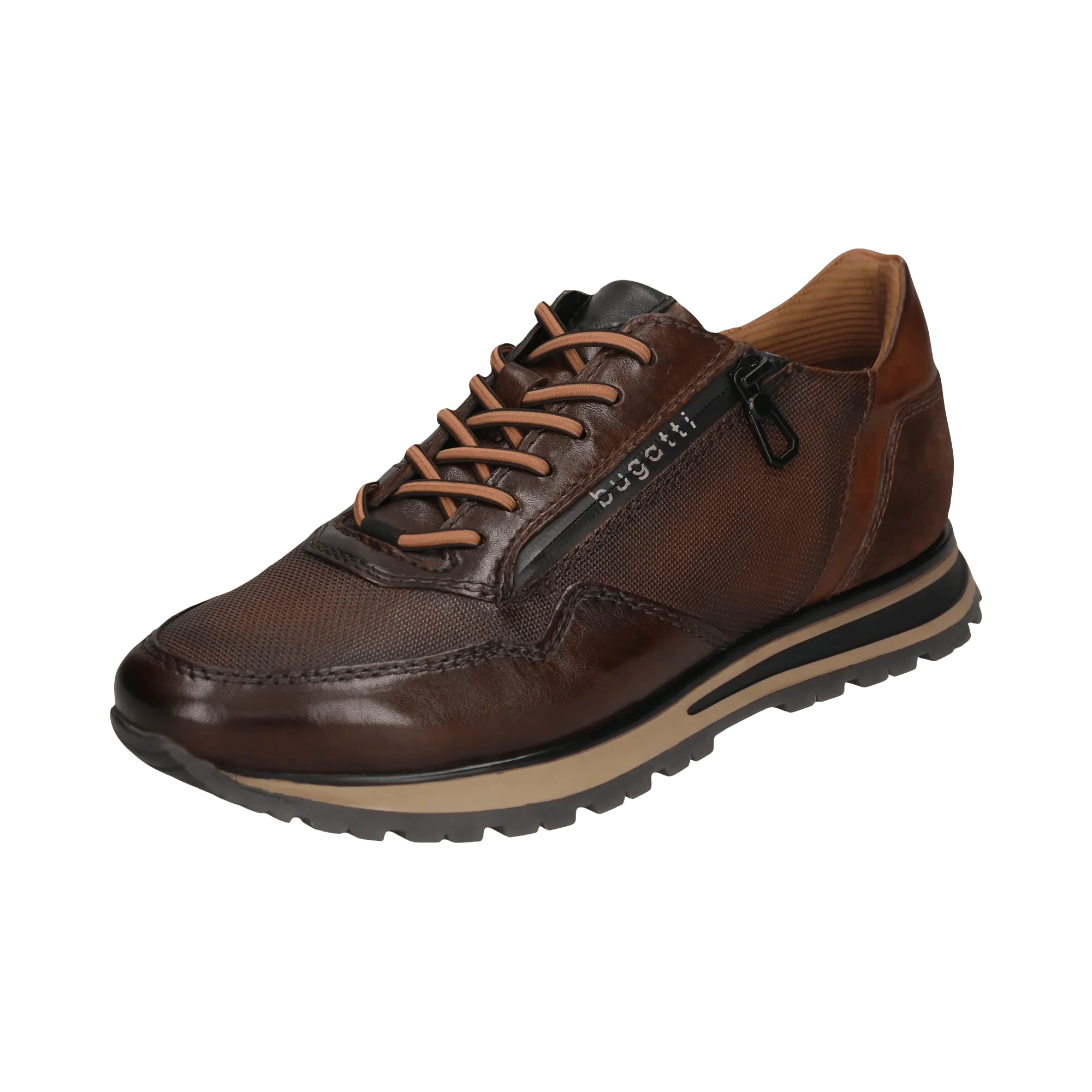 Leder Sneaker braun – Image 3