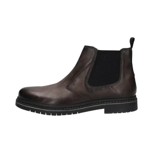 Leder Chelsea dunkelgrau