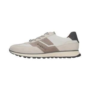 Leder Sneaker hellgrau