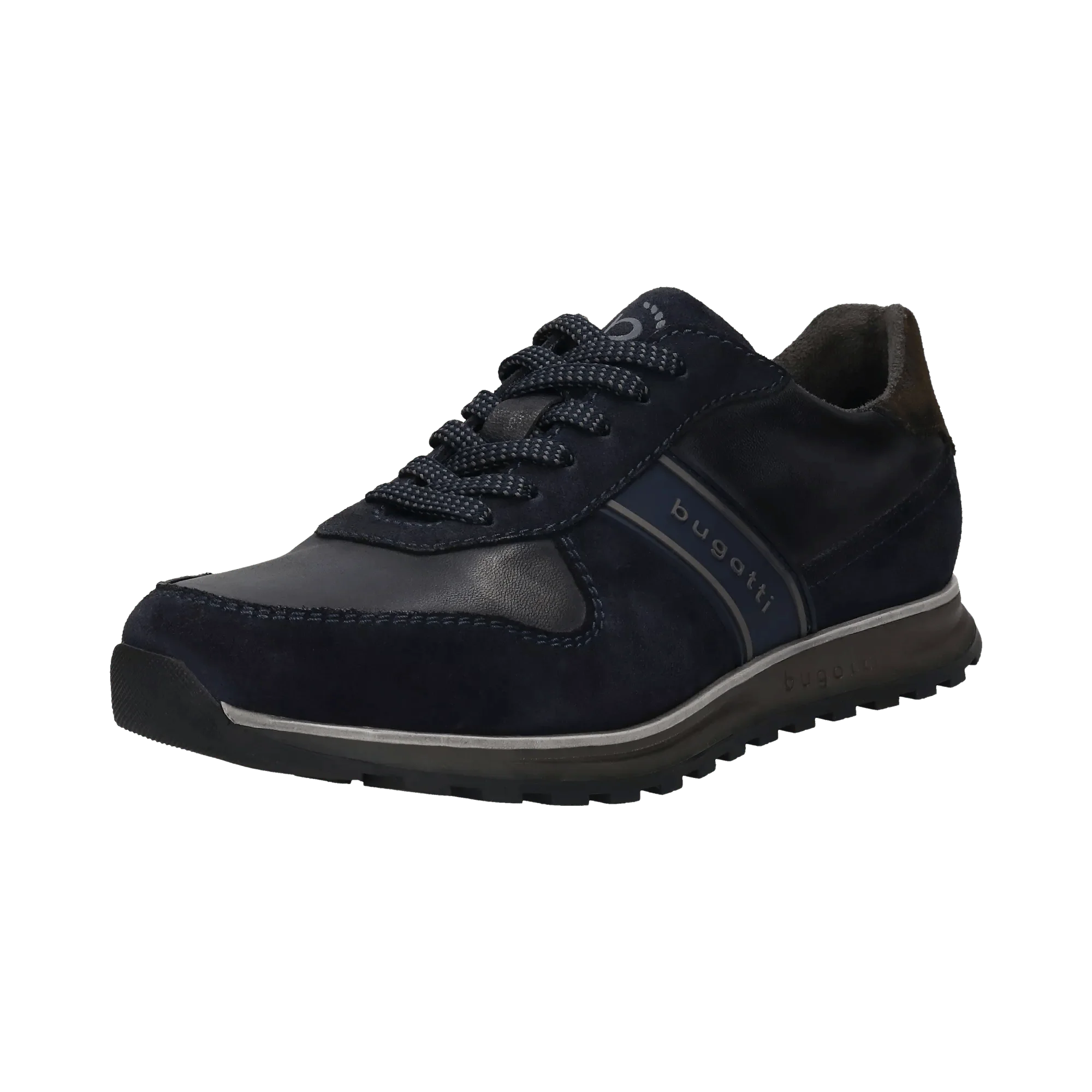 Leder Sneaker dunkelblau – Image 2