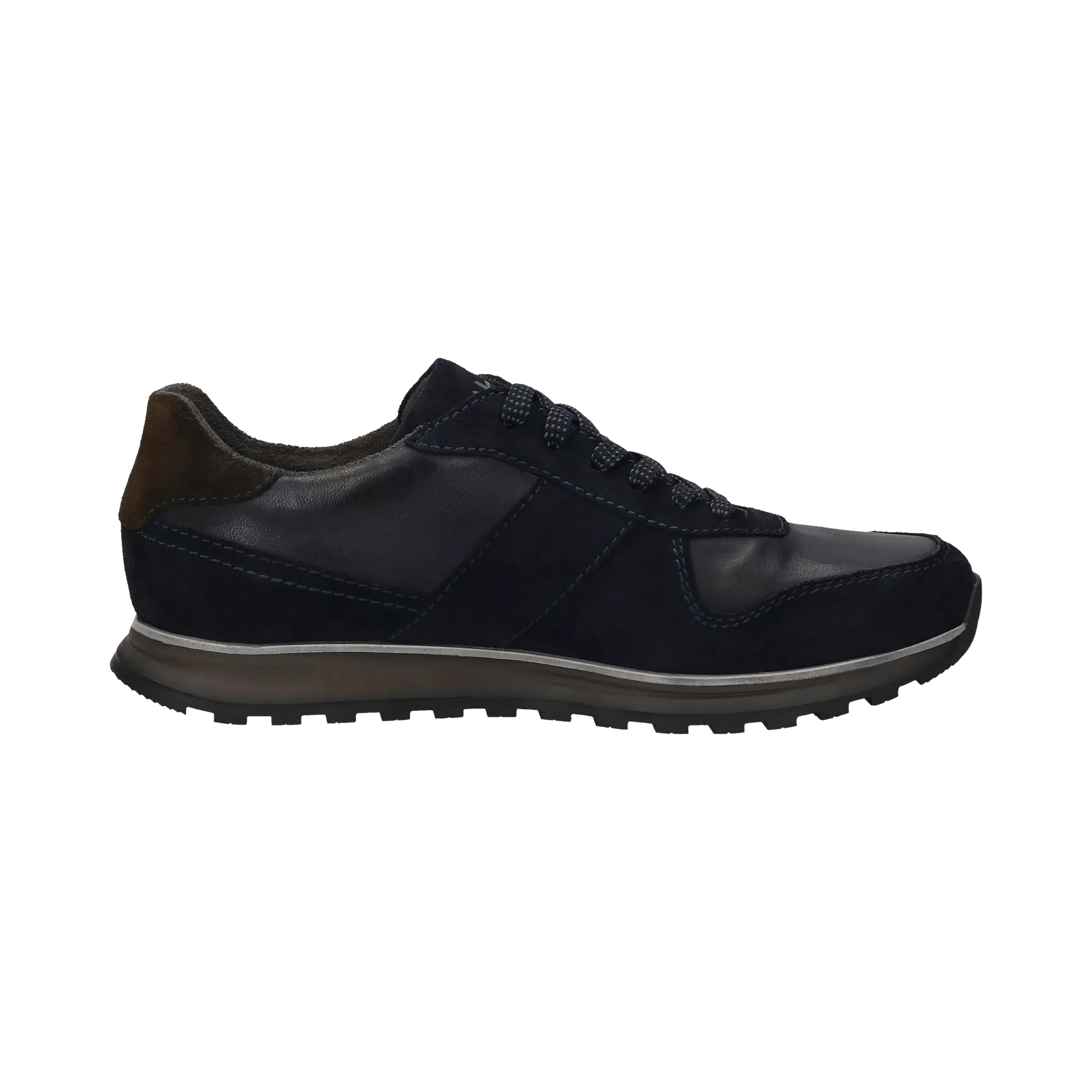 Leder Sneaker dunkelblau – Image 4