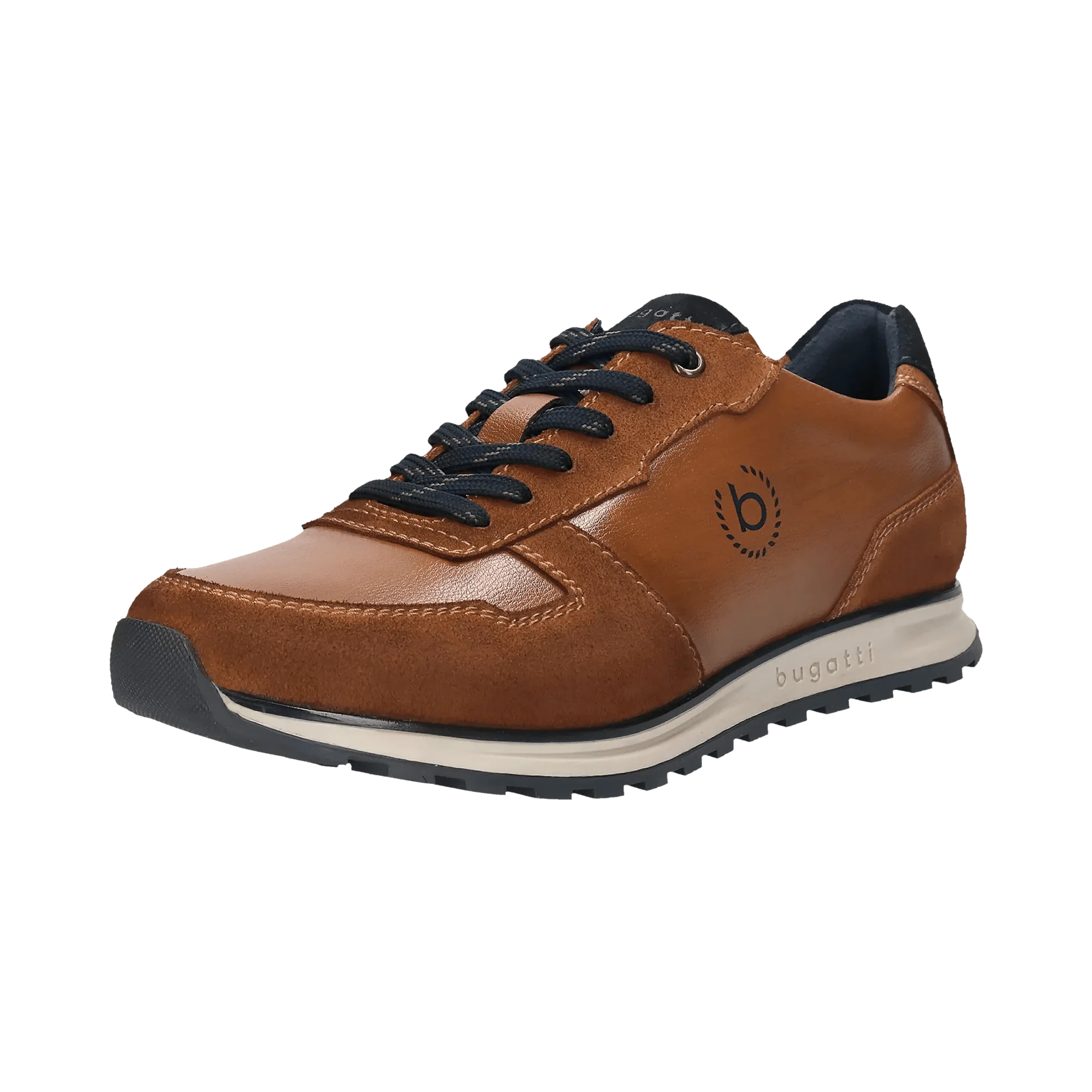 Leder Sneaker cognac – Image 2