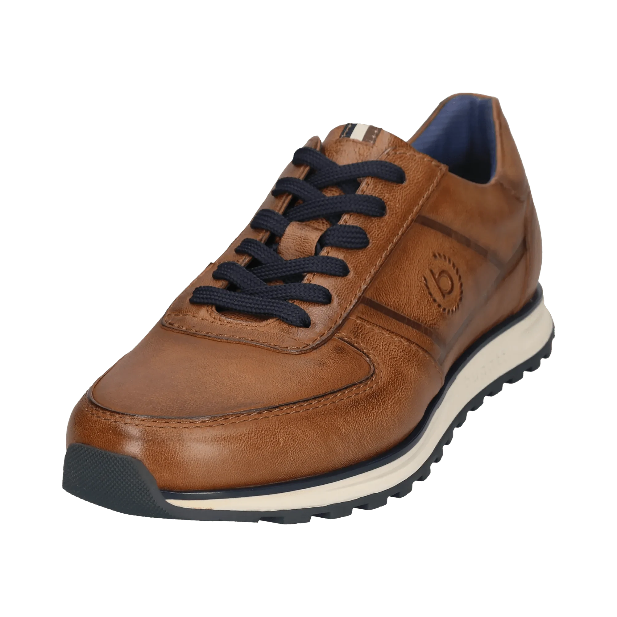 Leder Sneaker cognac – Image 2