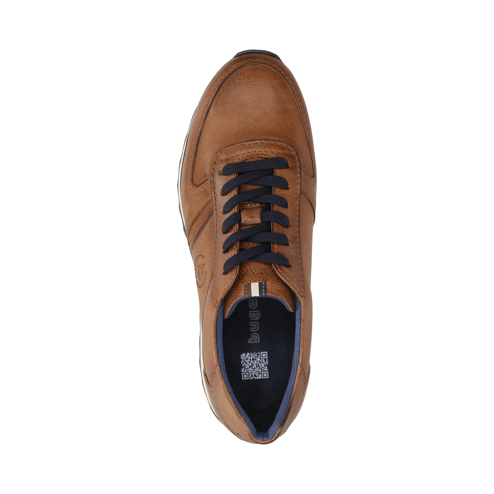 Leder Sneaker cognac – Image 6