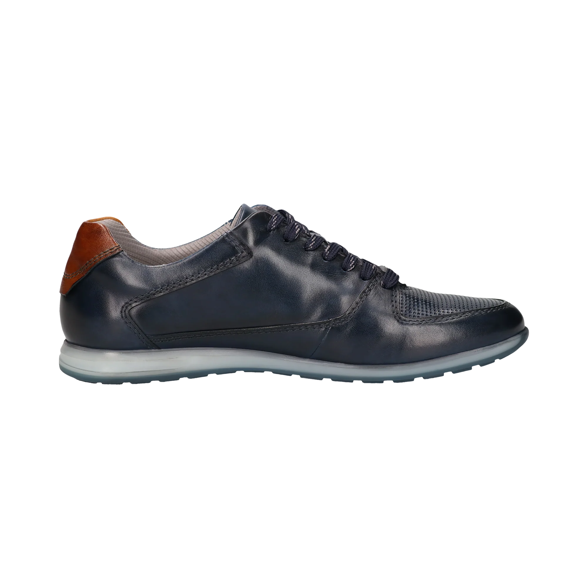 Leder Sneaker dunkelblau – Image 4