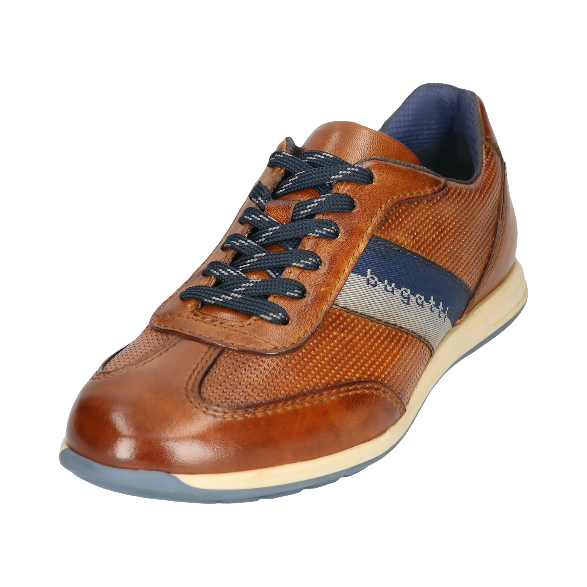 Leder Sneaker cognac – Image 2