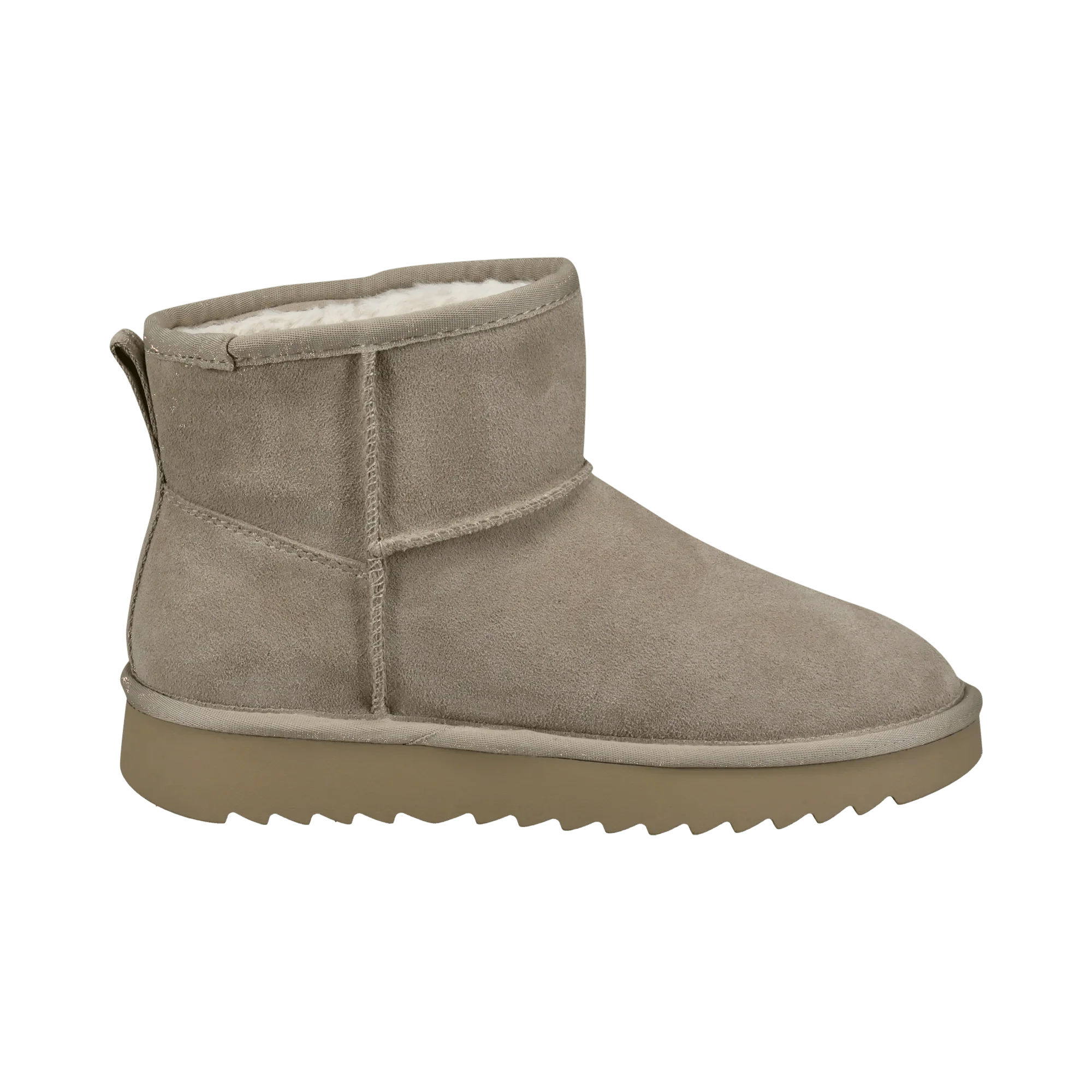 Leder Stiefeletten beige – Image 4