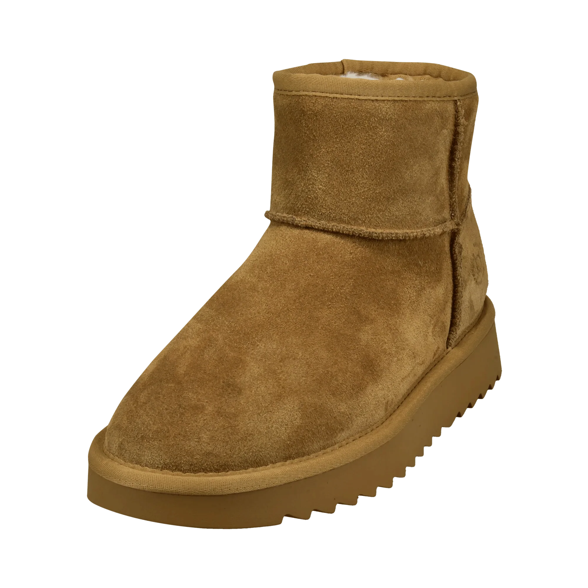 Leder Stiefeletten hellbraun – Image 2