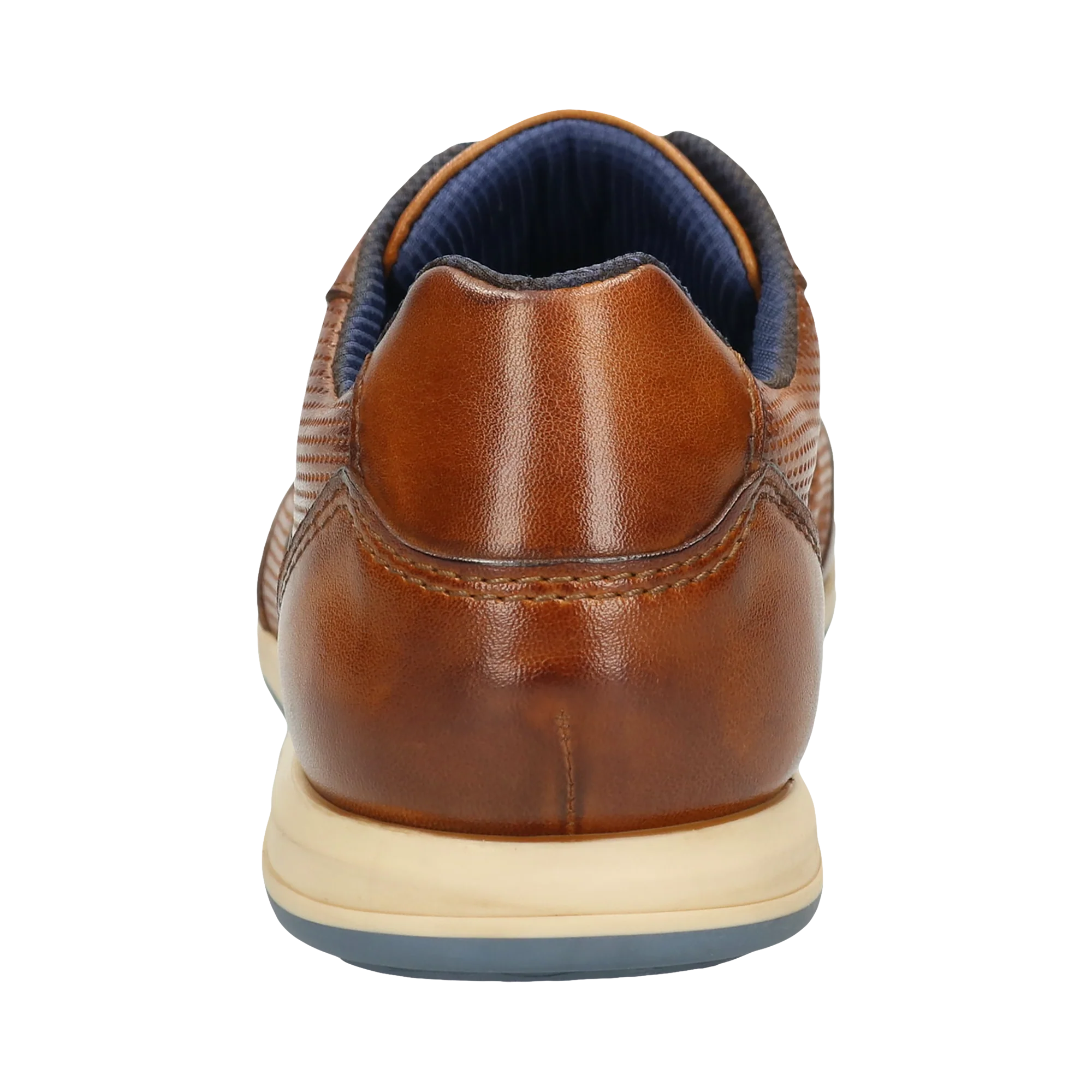 Leder Sneaker cognac – Image 3