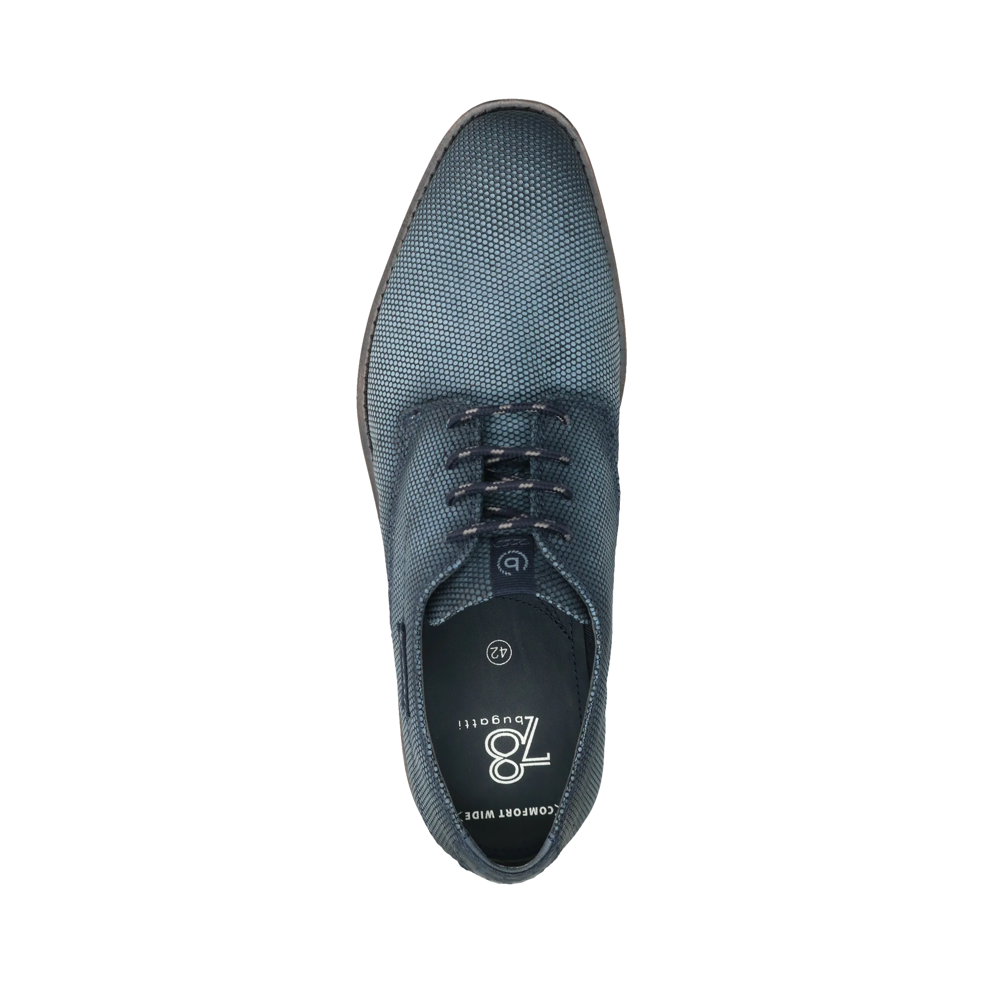 Leder Schnürer blau – Image 6