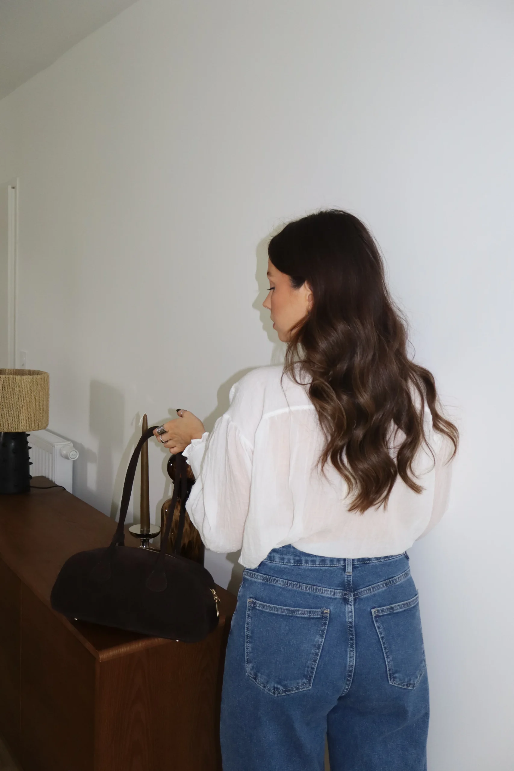 SAC BOWLING CUIR MARRON – Image 3