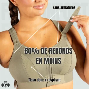Brassière ajustable – Confort et maintien pour femmes actives