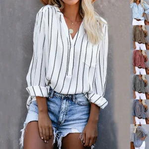 Chemise Femme à Rayures