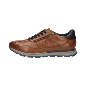 Leder Schnürer cognac