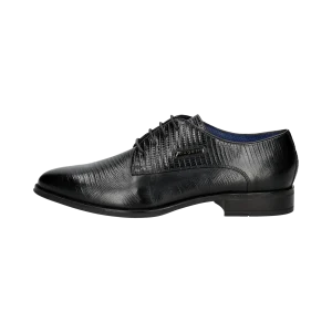 Leder Business Schnürer schwarz