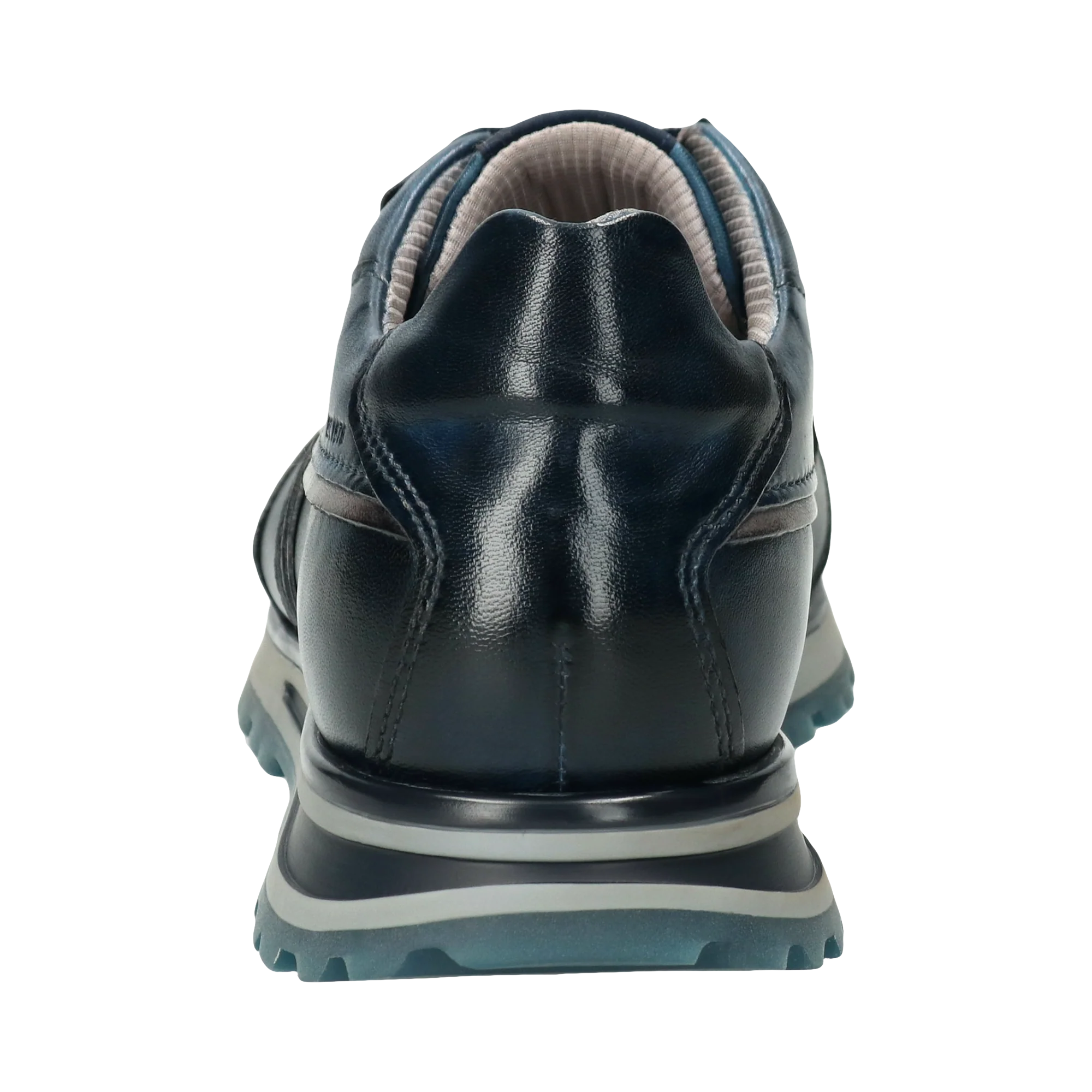 Leder Sneaker dunkelblau – Image 3