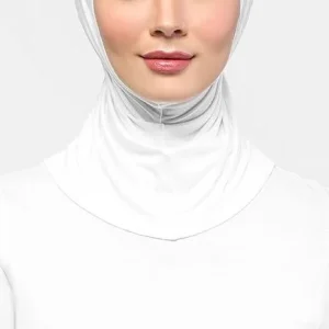 Bonnet Cache Cou Blanc